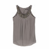Grey Silk T-Shirt