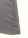 Grey Silk T-Shirt