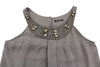 Grey Silk T-Shirt