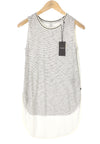 White Viscose T-Shirt