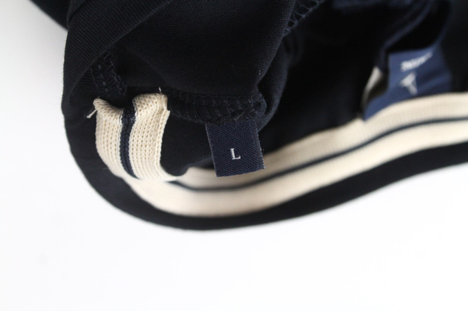 MARINA YACHTING Women's T-Shirt L Black Crew Neck Jersey Rhinestone Pullover