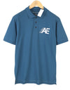 Blue Cotton Polos