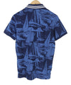 Blue Cotton Polos