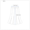 White Viscose Skirt