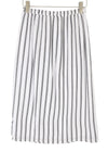 White Viscose Skirt
