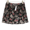 Black Viscose Skirt