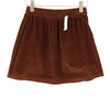 Brown Cotton Skirt