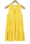 Yellow Viscose Dress