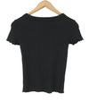 Black Cotton T-Shirt