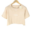 Beige Cotton T-Shirt