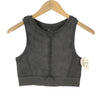 Grey Nylon Sports Bra