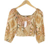Brown Cotton Blouse
