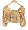 Brown Cotton Blouse
