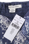Blue Cotton Blouse