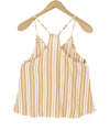 Beige Viscose T-Shirt