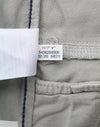 Grey Cotton Shorts