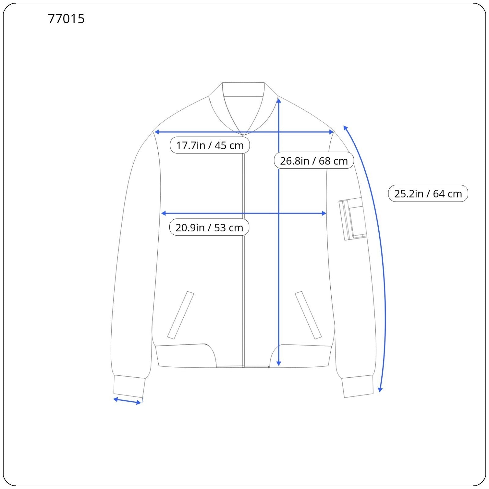 TUCANO URBANO Albertina Women's Moto Jacket EU42 Light Blue Cotton Blend Coat