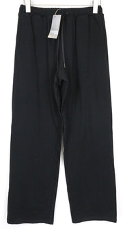 RICHMOND Men's Jogger Pants Black L Cotton Stretch Pull-On with Drawstrings