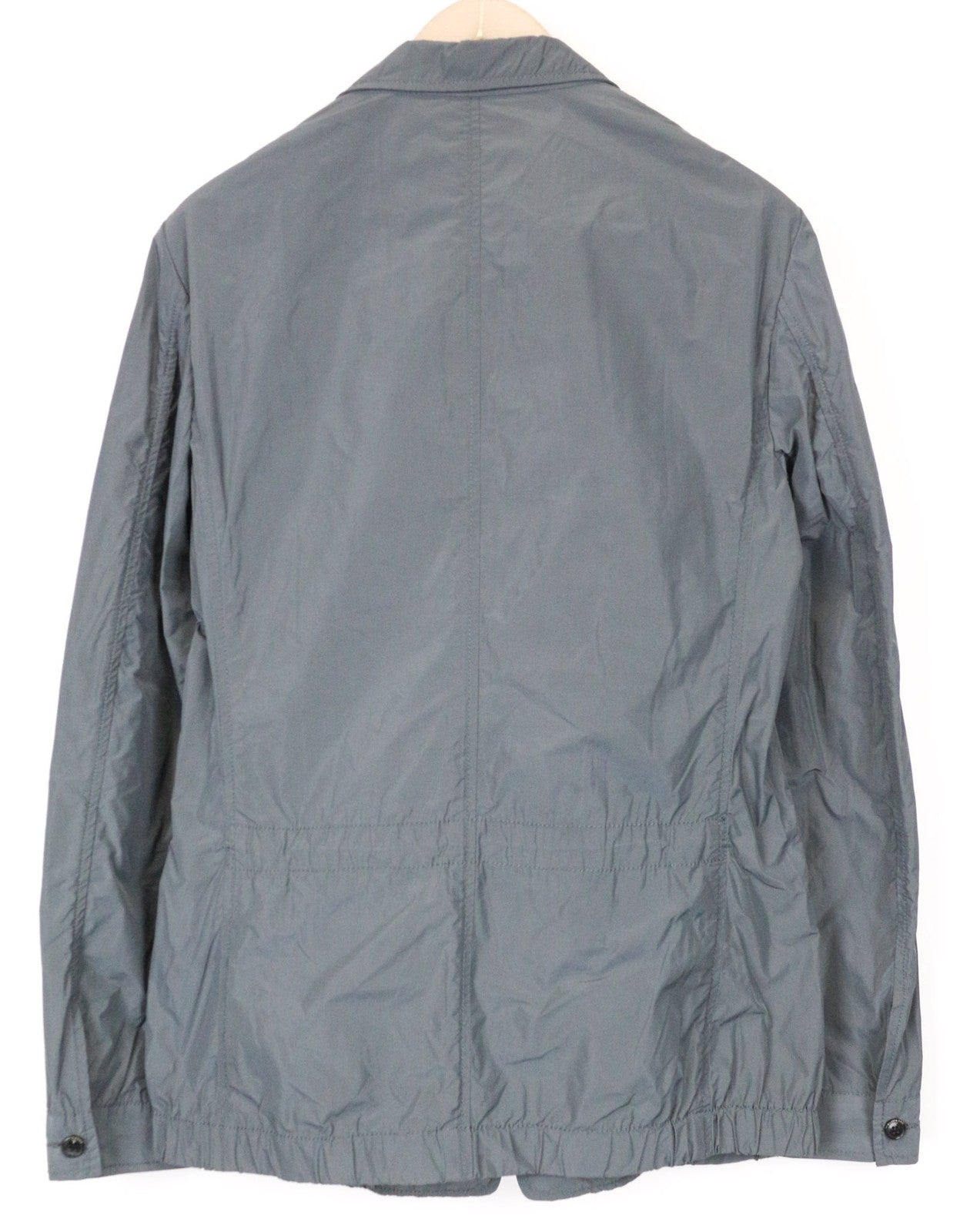 RICHMOND Men's Blazer 48 Grey Lightweight Single-Breasted Unlined