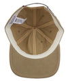 Brown Cotton Cap