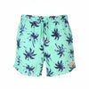 Blue Polyester Swimwear