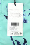 Blue Polyester Swimwear