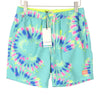 Blue Polyester Swimwear