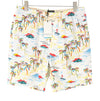 White Cotton Shorts