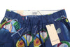 Blue Tencel Shorts
