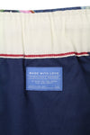 Blue Tencel Shorts