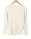 Beige Polyester Sweatshirt