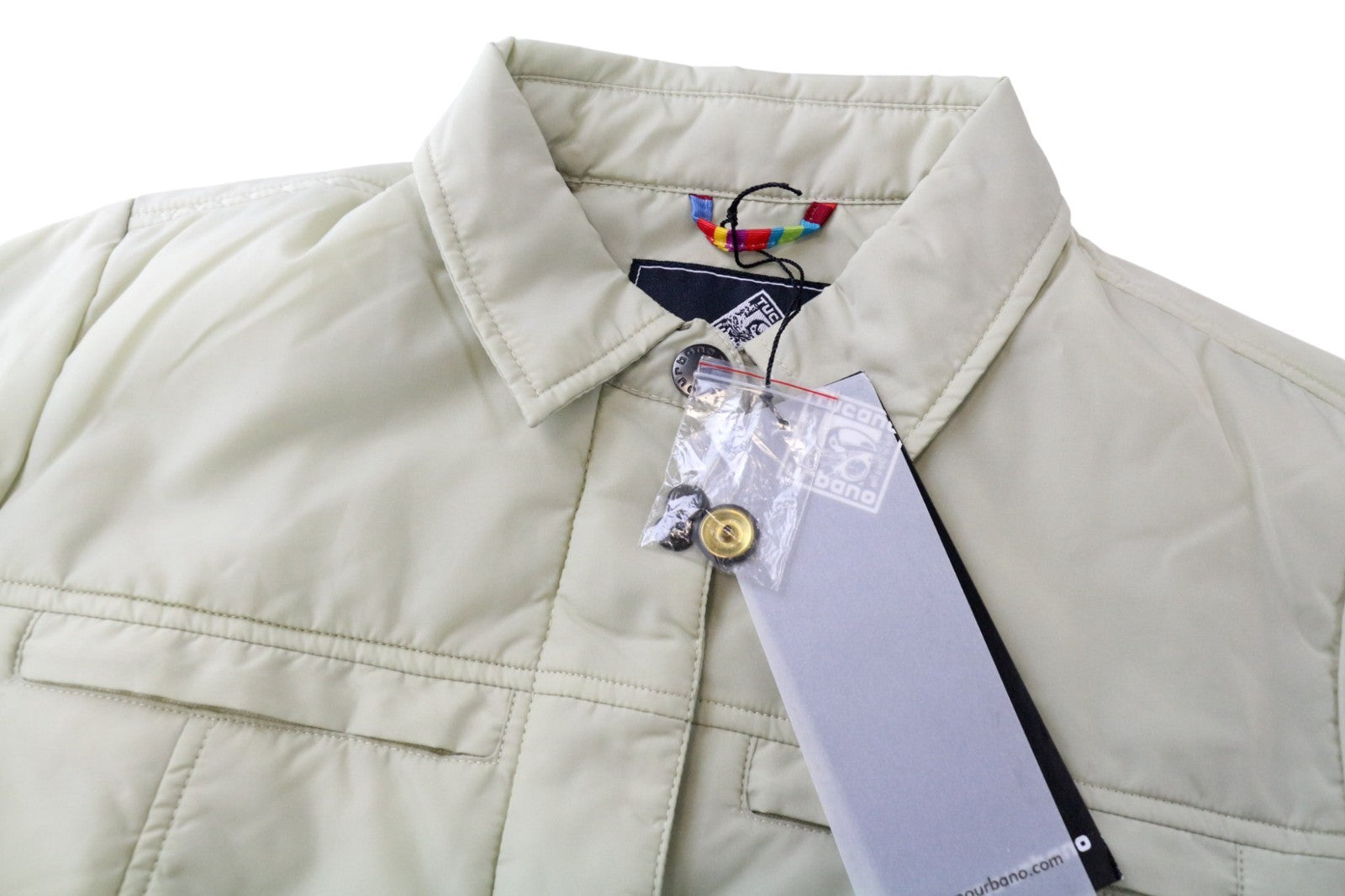 TUCANO URBANO Mercoledi moteriškas švarkas XS smėlio spalvos vandeniui atsparus Moto 