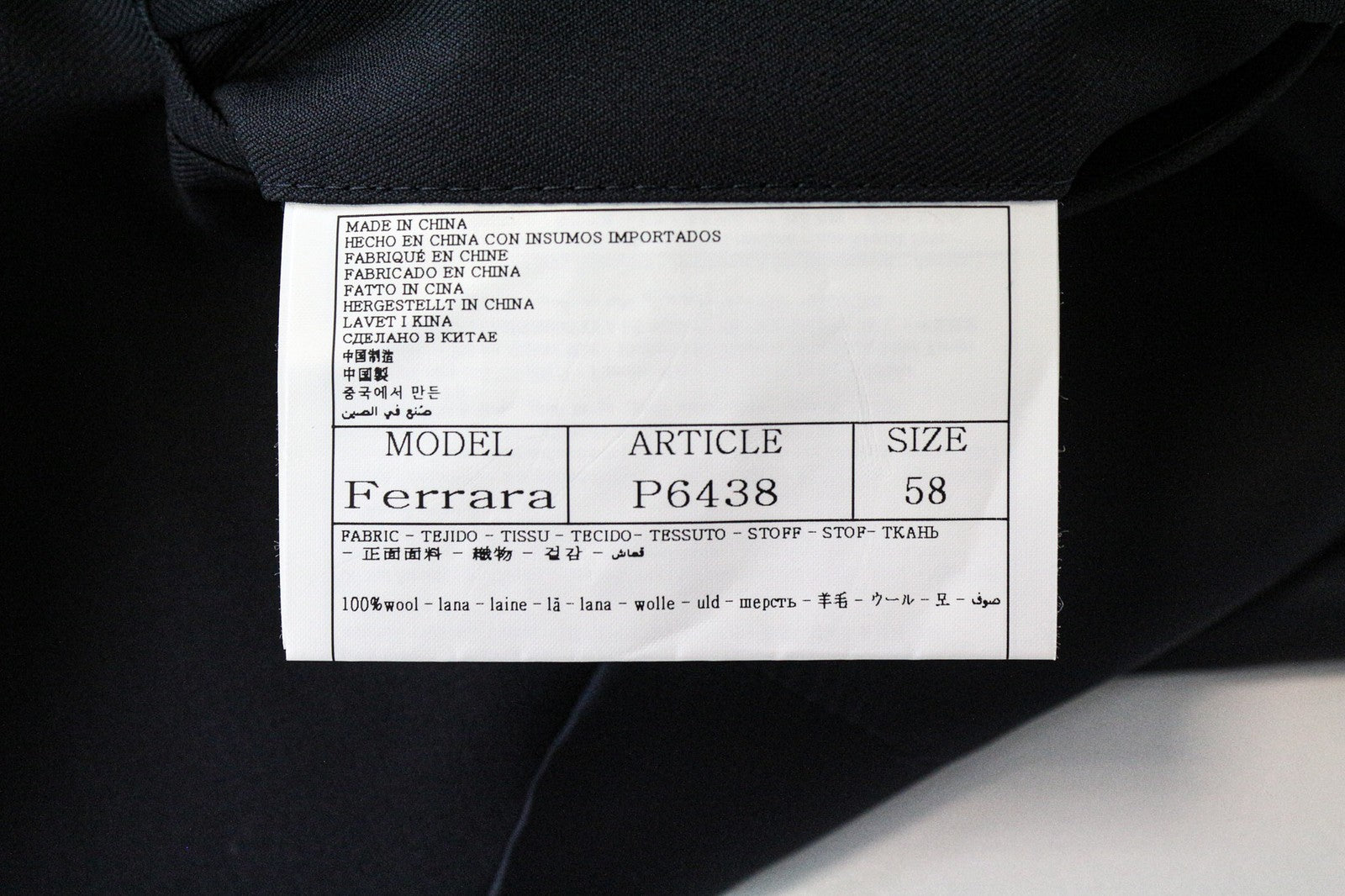 SUITSUPPLY Ferrara vyriška liemenė UK48R tamsiai mėlyna vilnonė vienaeilė V formos iškirpte 