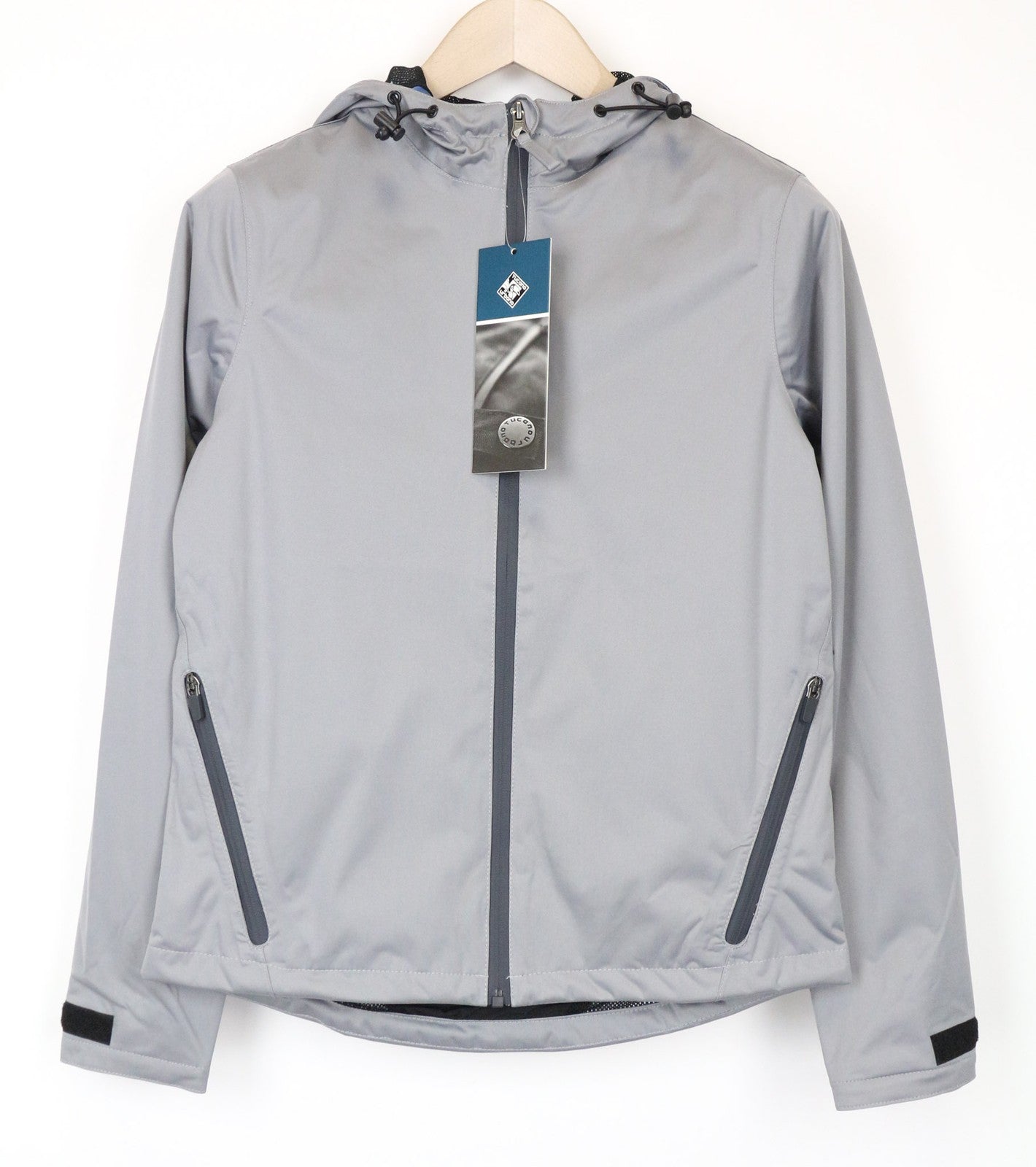 TUCANO URBANO Ire Women's Jacket S Grey Waterproof Hooded Lightweight