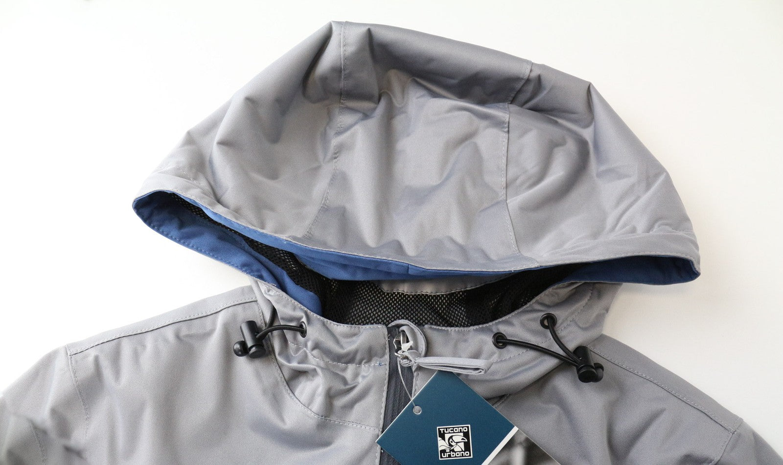 TUCANO URBANO Ire Women's Jacket S Grey Waterproof Hooded Lightweight