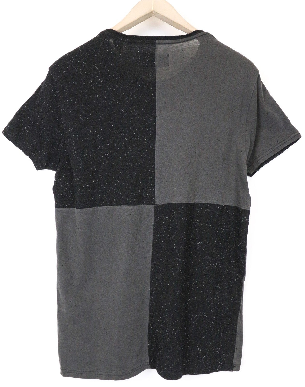 SCOTCH & SODA Ams Couture XXX Men's Tee M Grey Short Sleeve Cotton Blend