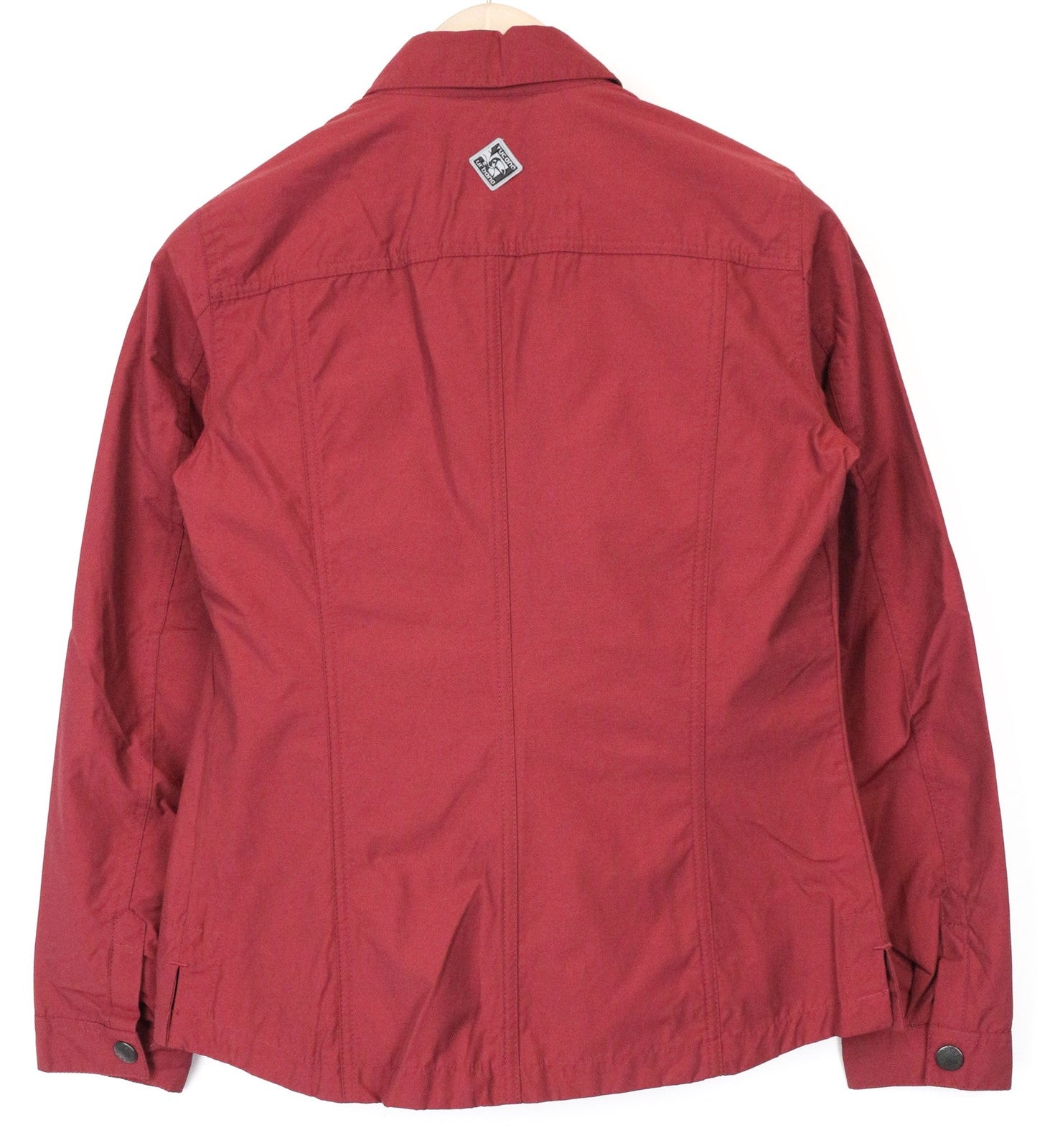 TUCANO URBANO Women's Jacket IT40 Red Cotton Blend Long Sleeve Single-Breasted