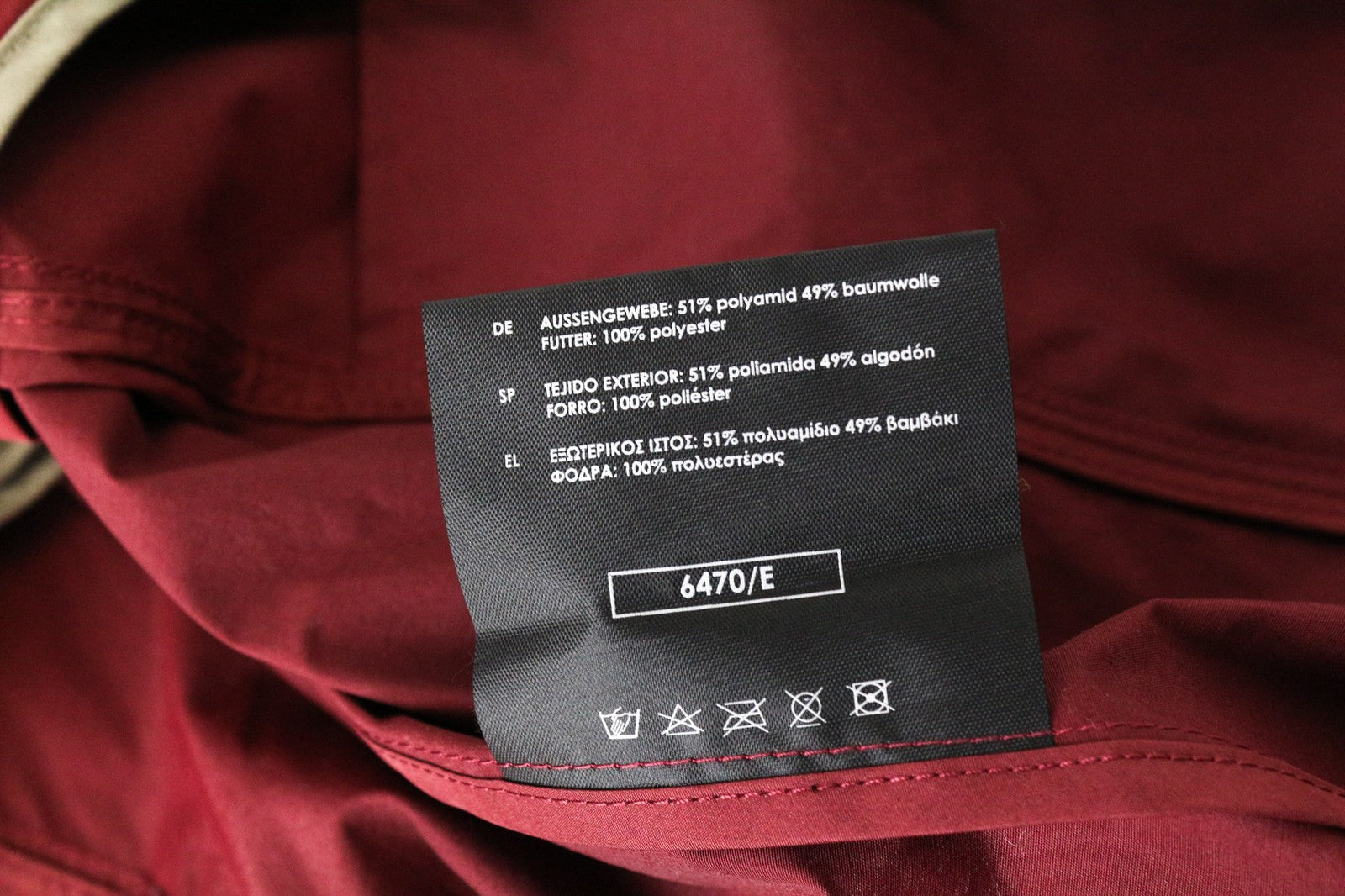 TUCANO URBANO Women's Jacket IT40 Red Cotton Blend Long Sleeve Single-Breasted