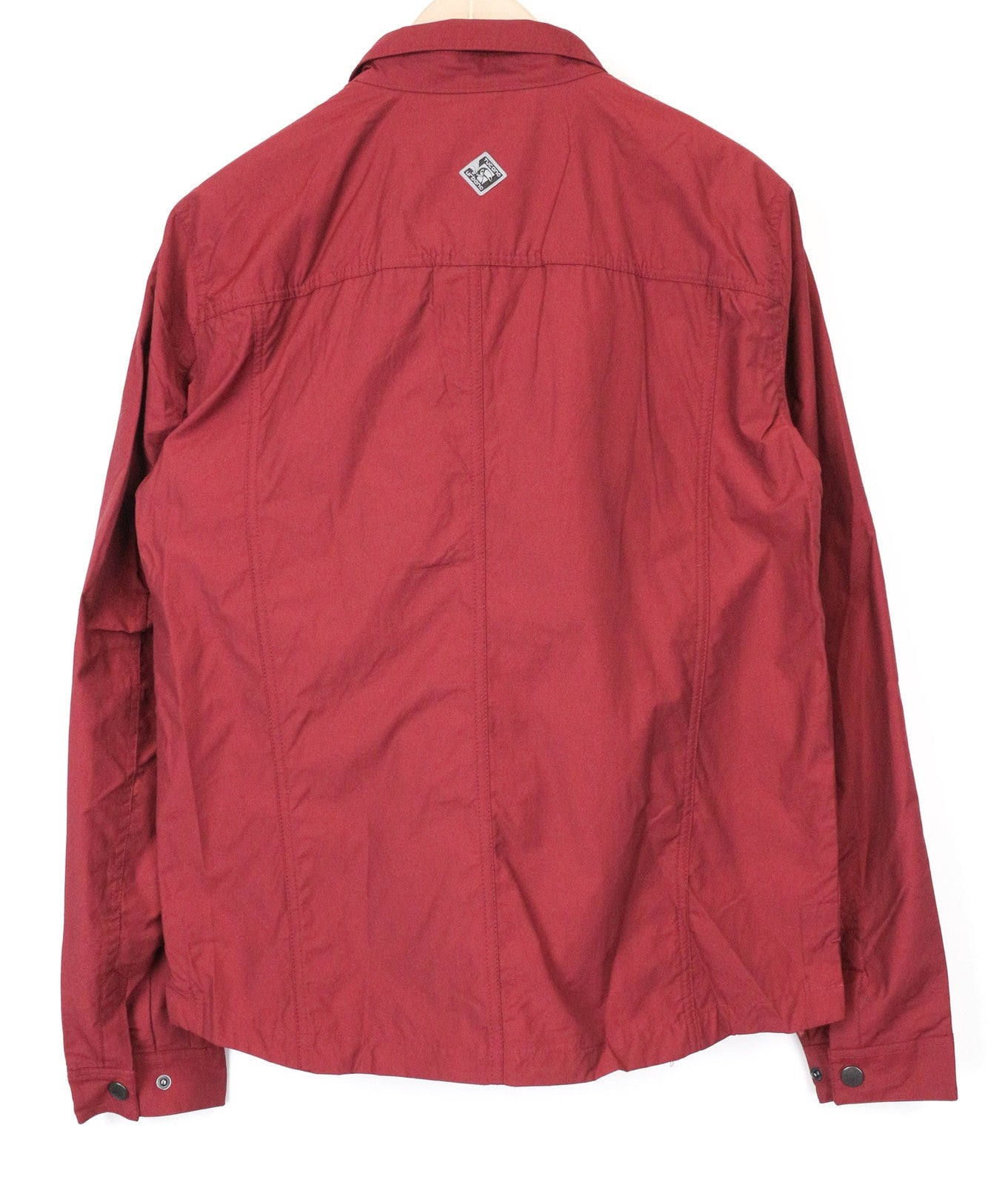 TUCANO URBANO Febo Men's Jacket L Red Cotton Blend Lined Windproof Snap Zip