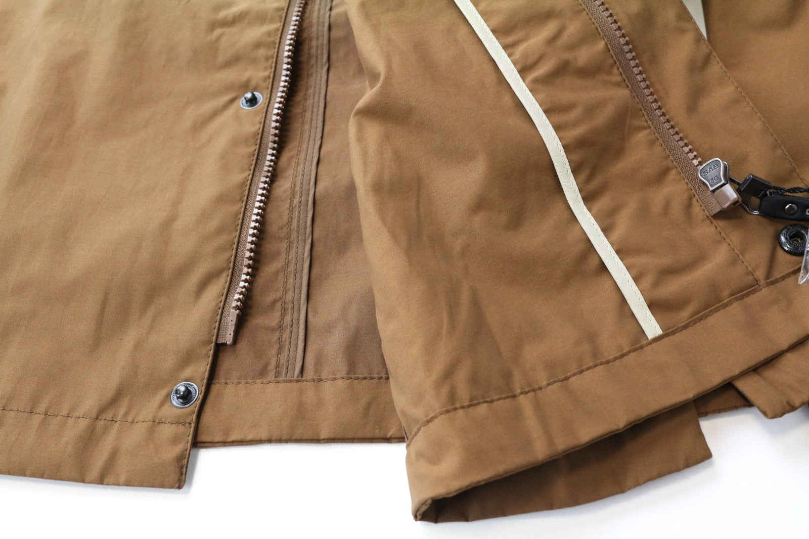 TUCANO URBANO Febo Men's Jacket 3XL Brown Cotton Blend Windproof Casual Wear