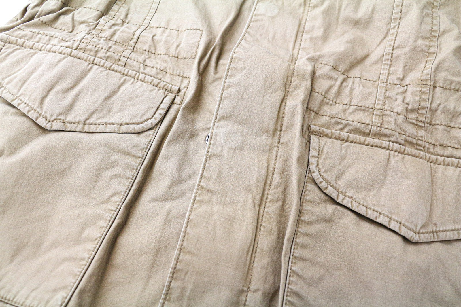 TUCANO URBANO Douz Men's Jacket S Brown Hooded Cotton Zip Snap Lined Moto