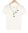 White Cotton T-Shirt