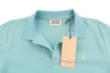 Blue Cotton Polos