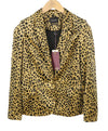 Brown Polyester Blazer