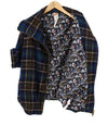Blue Wool Coat