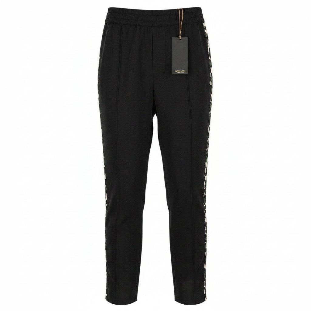Black Polyester Trousers