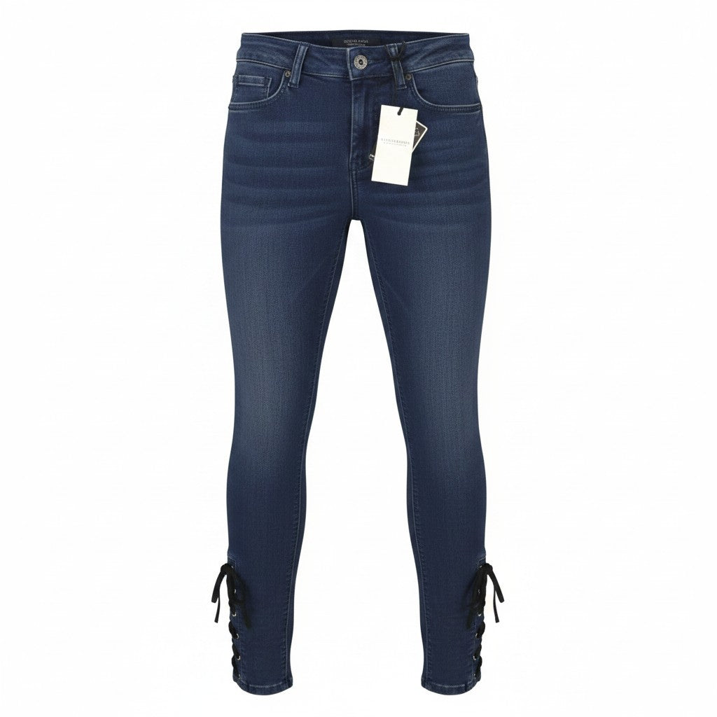 Jeans La Bohemienne mit mittlerer Leibhöhe, Skinny-Schnitt, Cropped