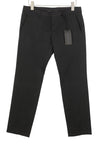 Black Cotton Trousers
