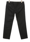 Black Cotton Trousers