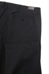 Black Cotton Trousers